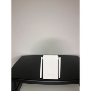 White 300Mbps Dual-Band WiFi Mini Router w/ Dual Antennas